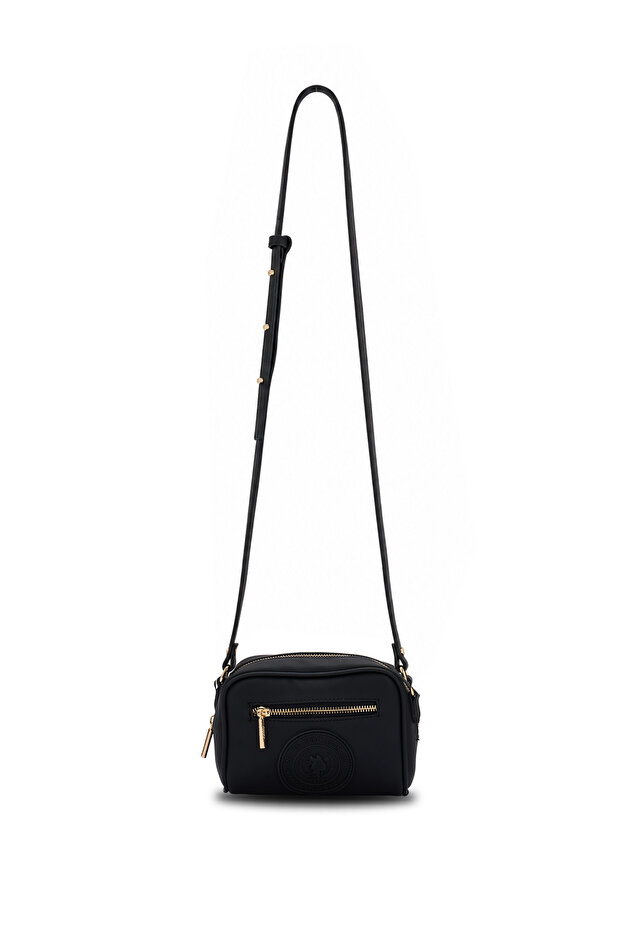 Black-Black Women's Messenger Bag Us26633