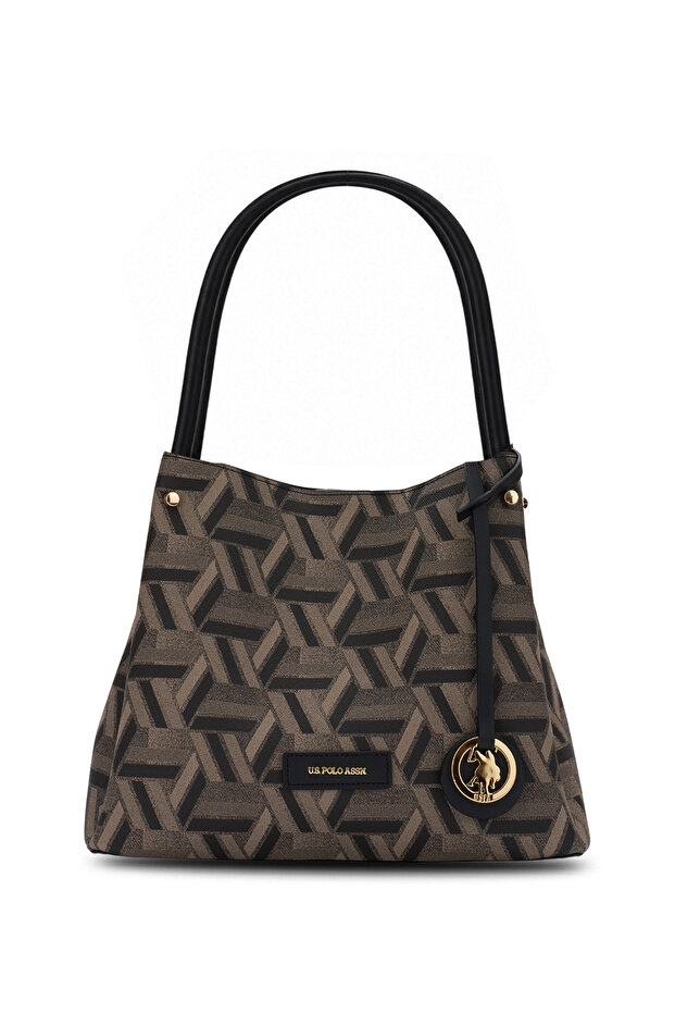 Mink-Yellow Women's Shoulder Bag Us26515