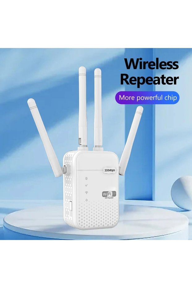 EU Plug 300Mbps Wireless WiFi Repeater 2.4G Signal Router 802.11N Long Range Wireless WiFi Extender
