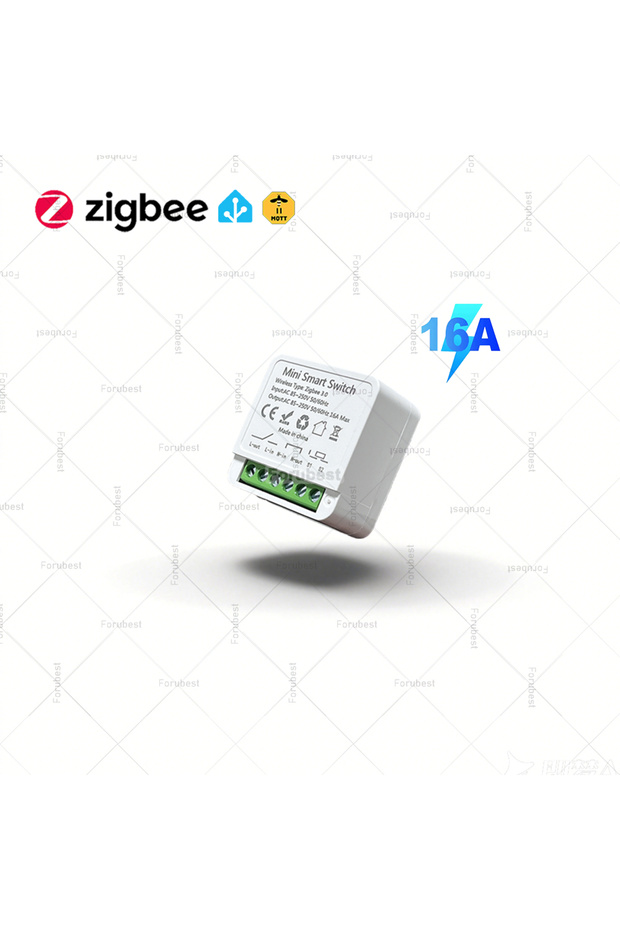 ZigBee 1 Gang Mini Smart Switch Module DIY Light Switches Relay Breaker Two-Way Control Home Auto...