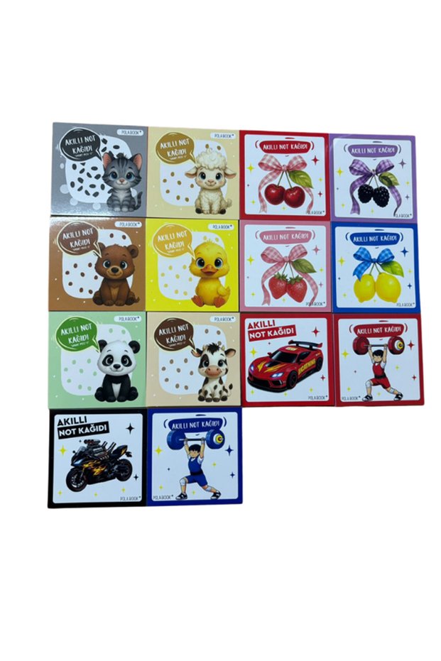 Pola Book Smart Note Paper 7X7 cm 50 Sheets Electrostatic