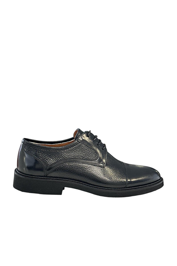 1075 Men's Black Calf Leather Classic Shoes