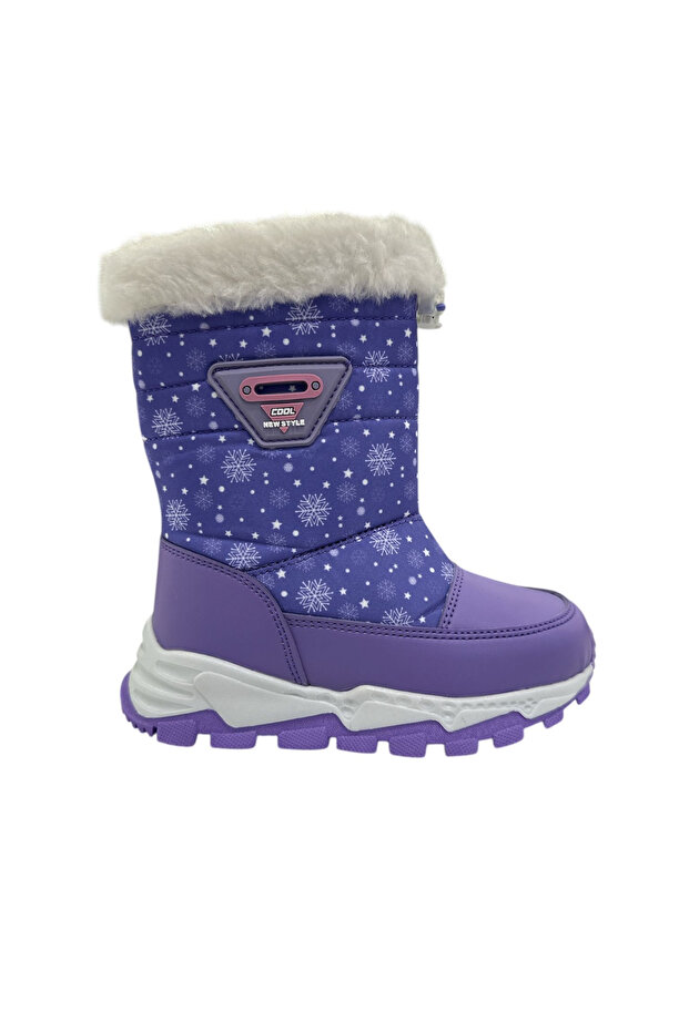 Kids Sidney Children's Snow Boots Purple