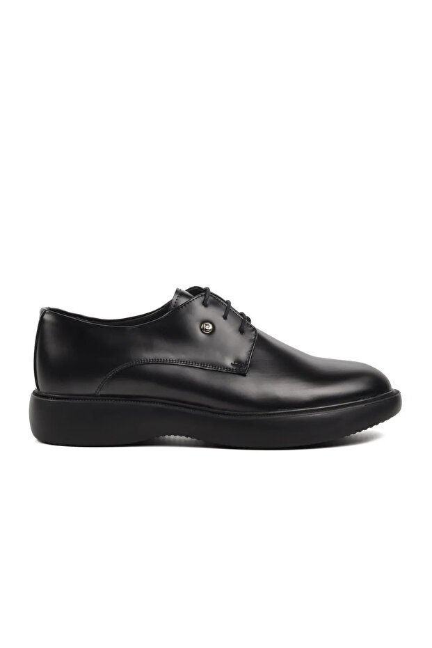 70914 Genuine Leather Men's Casual Shoes Black