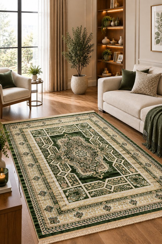 Royal Silk 76 Classic Geometric Carpet