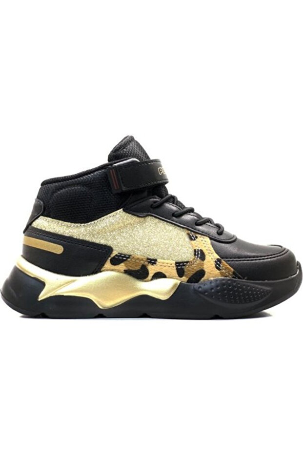 Fk-23-1532 Filet Boy's Sports Boots Black Yellow