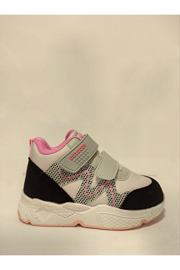 Bk23-1576 Girl's Baby Boots Gray