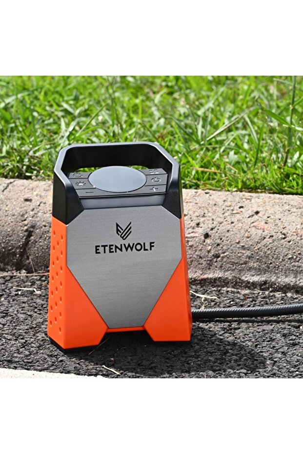 ZEPHYR S3 ETENWOLF ZEPHYR S3/S5C Portable Tire Inflator 100% Duty Cycle 7800/15600mAh Air Compressor
