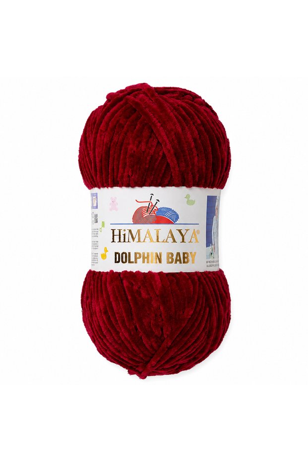 Dolphin Baby Velvet Hand Knitting Yarn 100 Gr 120 m Color Code 80322