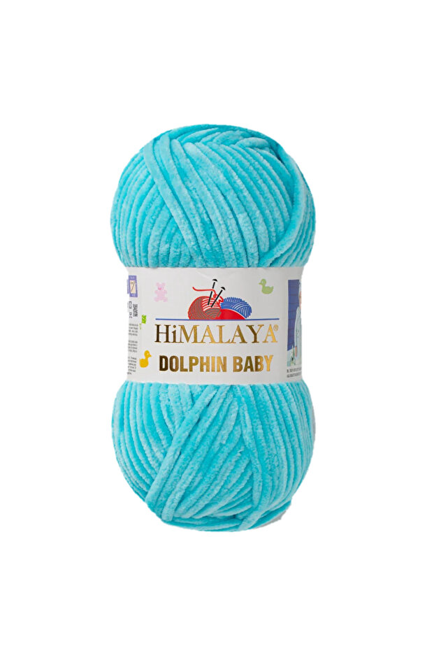 Dolphin Baby Velvet Hand Knitting Yarn 100 Gr 120 m Color Code 80335