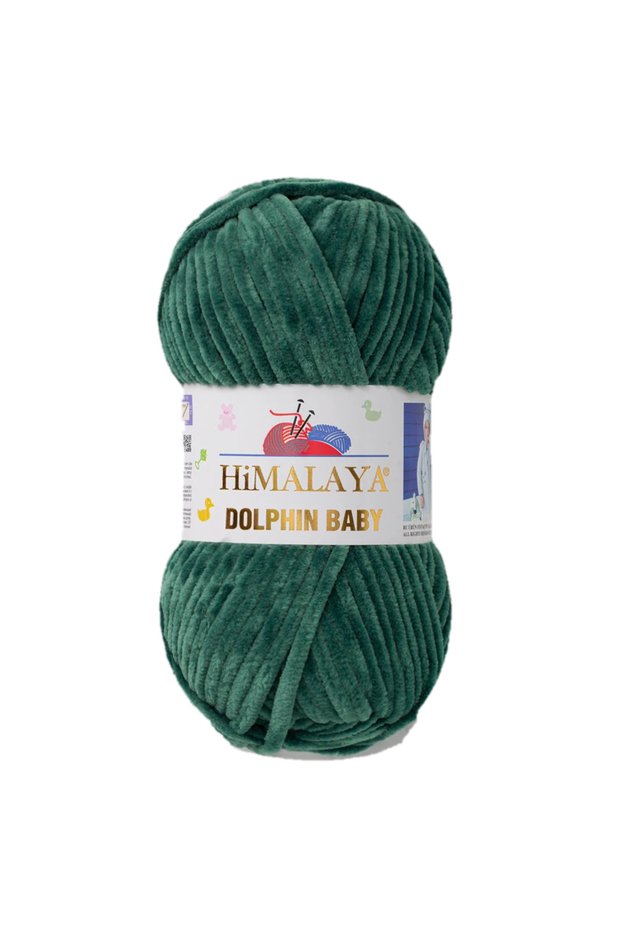 Dolphin Baby Velvet Hand Knitting Yarn 100 Gr 120 m Color Code 80360