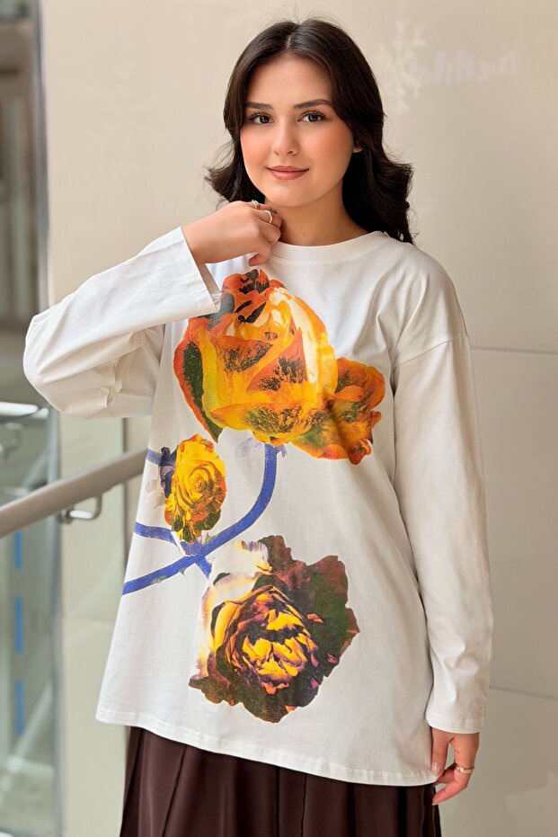 Floral Printed Tunic