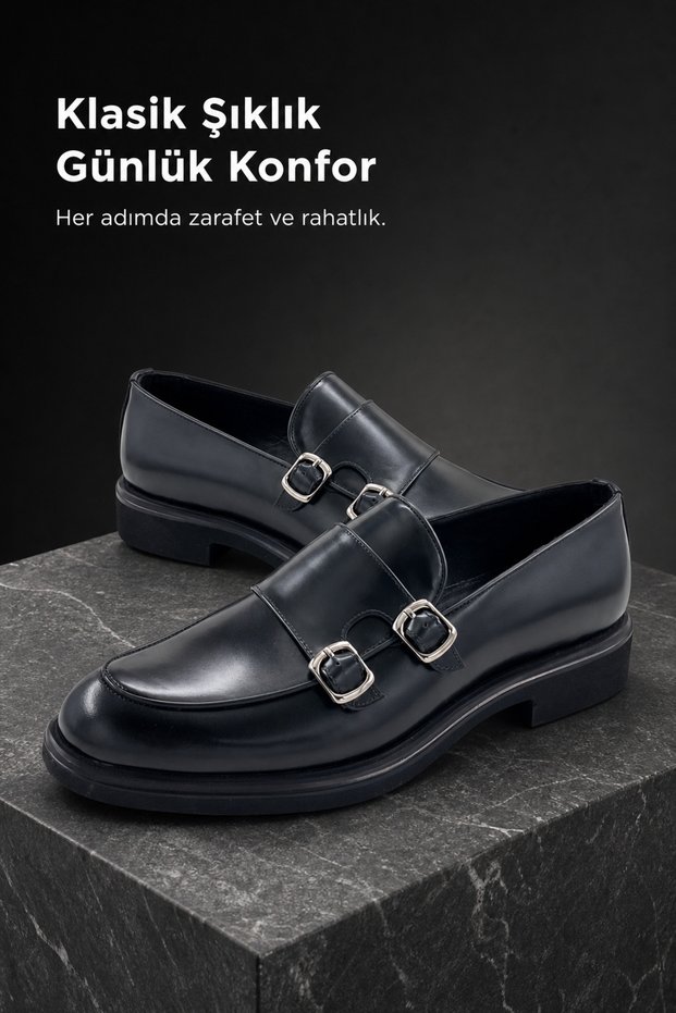 Men's Genuine Leather Casual Loafer Shoes