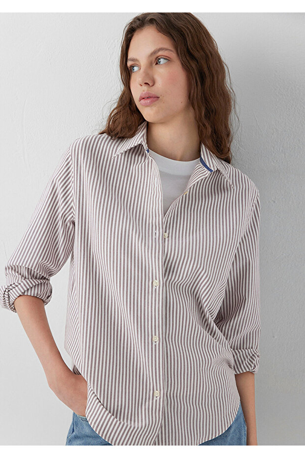 Striped Shirt Regular Fit / Normal Cut 1211584-87982