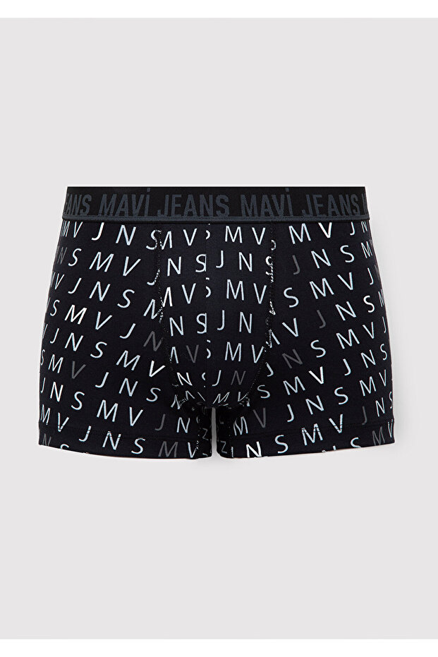 Mvjns Printed Black Boxer 0912488-900