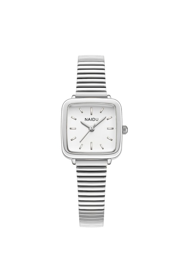 WHITE 1 Piece of Women's Watch with a Simple, Artistic, and Vintage Quartz Style