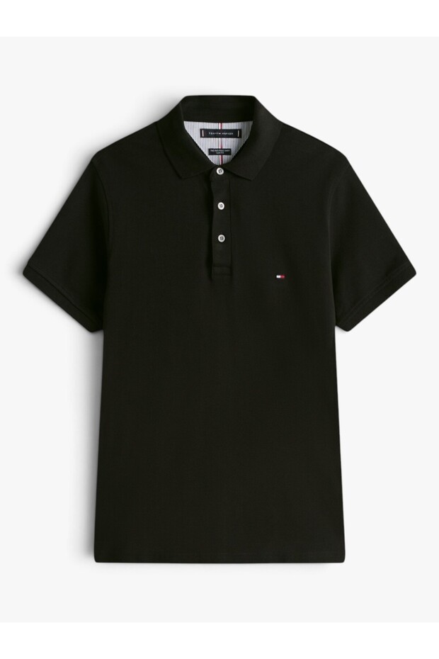 Core 1985 Slim Polo Men's Black T-Shirt - Mw0Mw17771