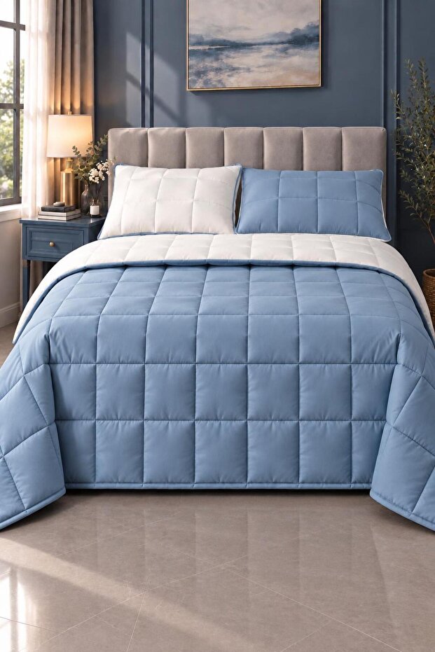 Reversible Double Sided Winter Bedspread - Home