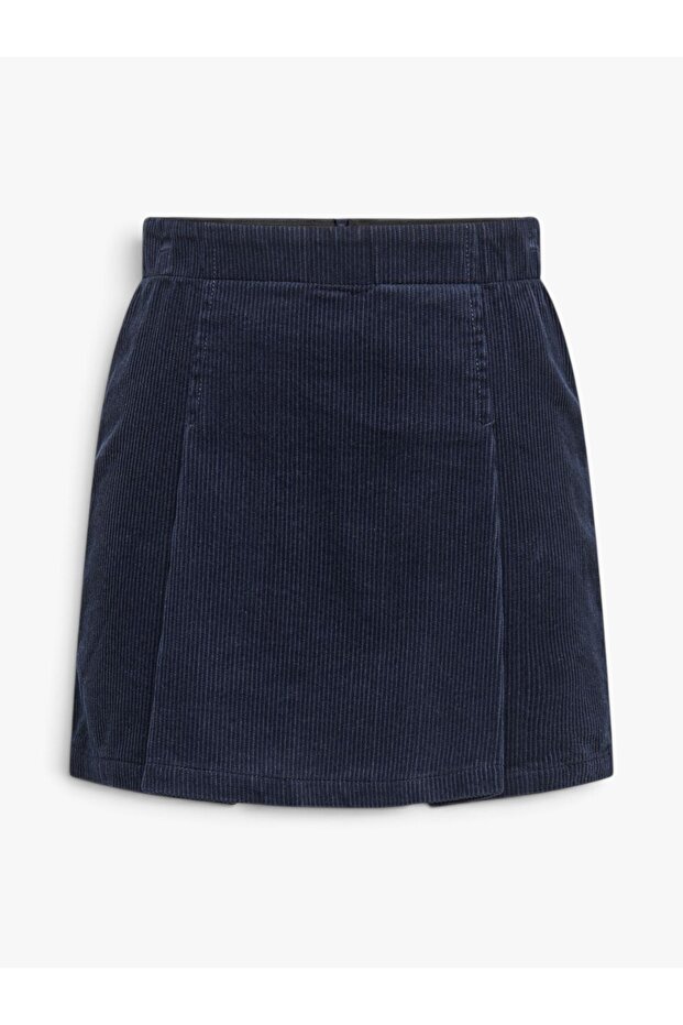 Onlpippa Cord Skirt Otw Women's Blue Skirt - 15358216