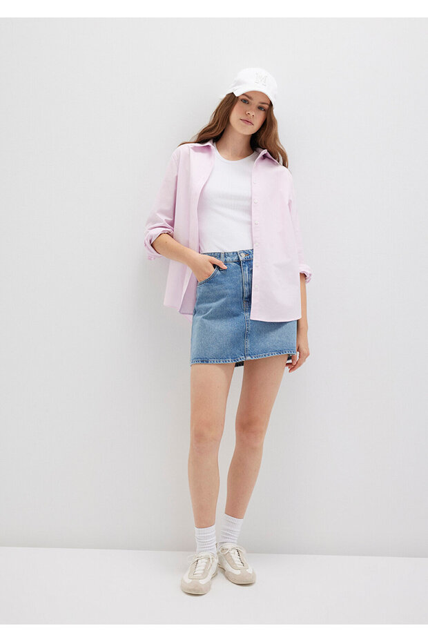 Bailey All Blue Shaded Indigo Si Jean Skirt 1310204 -87098
