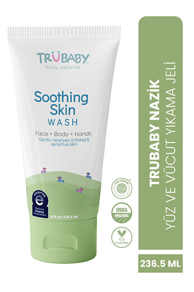 Trubaby Body Wash Gel for Very Dry and Sensitive Skin, 236.5 ml