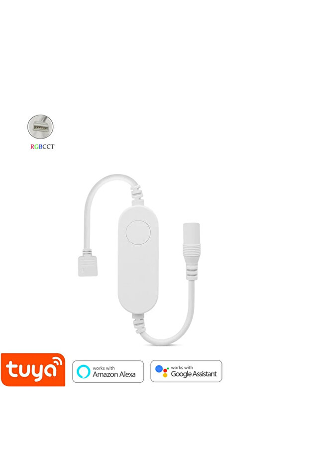 RGBCCT Controller Mini Tuya Wifi Led Dimmer DC12 DC24V 5050 COB CCT/RGB/RGBW/RGBCCT Led Light Strip
