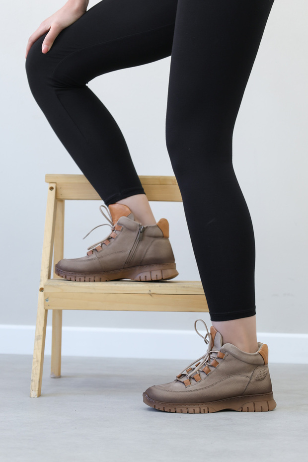 Genuine Leather Mink Nubuck Women's Classic Boots 757Sza25604