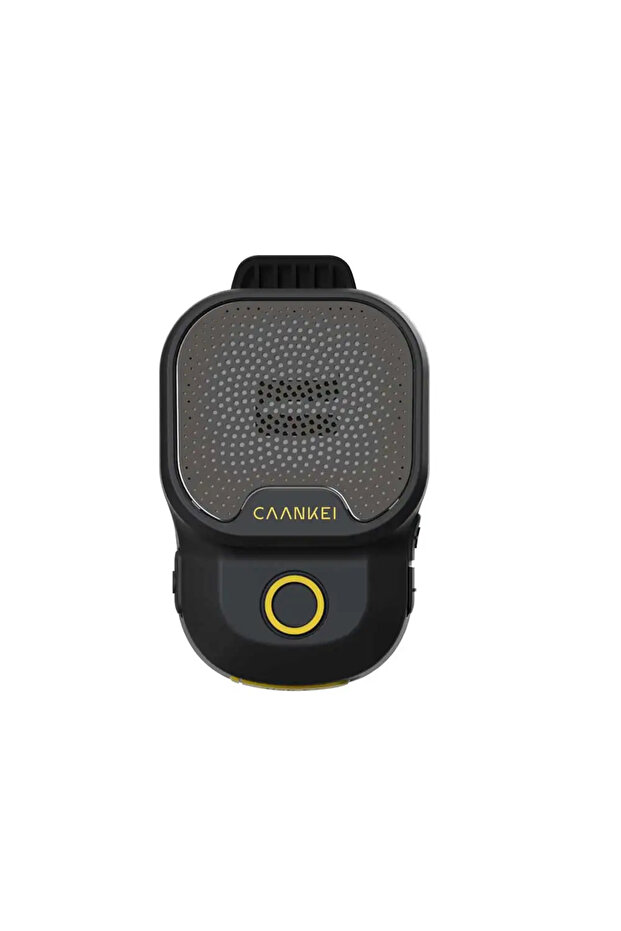 Speaker Yellow Wearable Outdoor Bluetooth Speaker IPX7 Waterproof Portable Sport Microphone Speakers