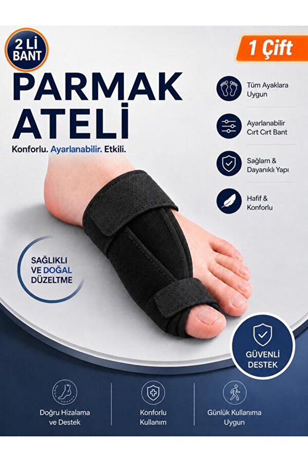 1 Pair Big Toe Splint Medical Orthopedic Hallux Valgus Night Splint Bunion Protective Foot Splint