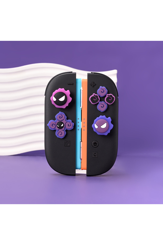 Switch 2 Cross D-Pad Button Caps Silicone Thumb Grips Set, ABXY Buttons Sticker Joystick Cover Caps