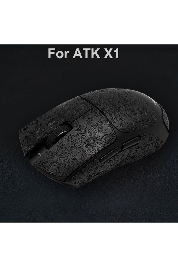 X1-SN-BK Mouse Grip Tape Skate Handmade Sticker Non Slip Lizard Skin Suck Sweat For ATK F1 PRO MAX U
