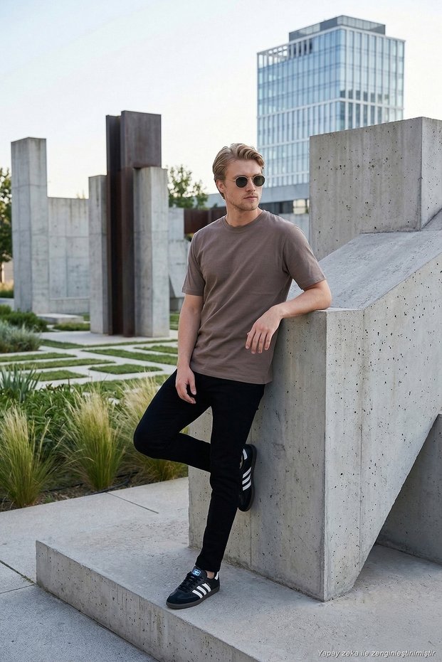 Cotton Crew Neck Short Sleeve t Shirt Men's t Shirt 5904114