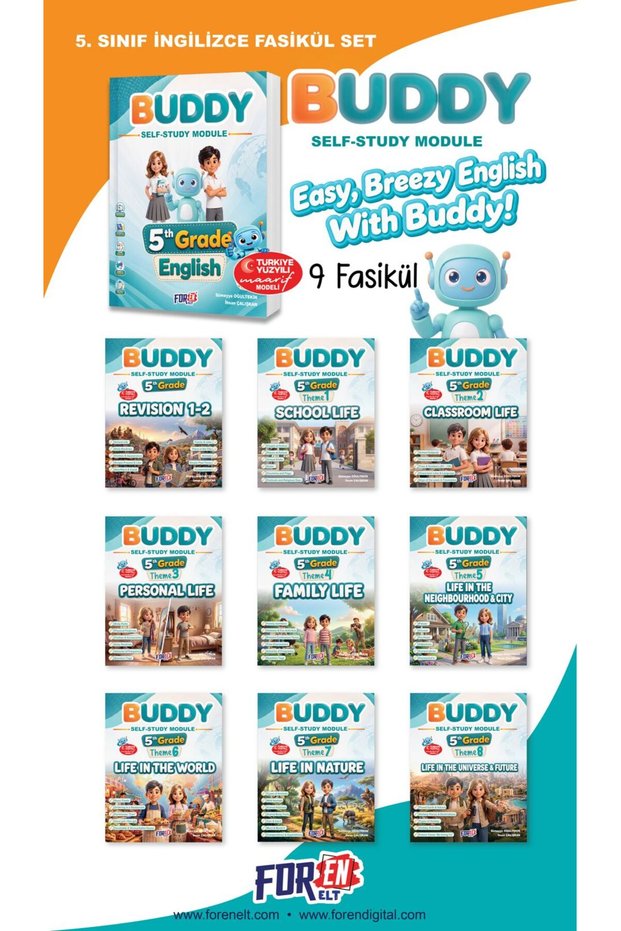 5.SINIF BUDDY SELF STUDY MODULE (9 FASİKÜL)