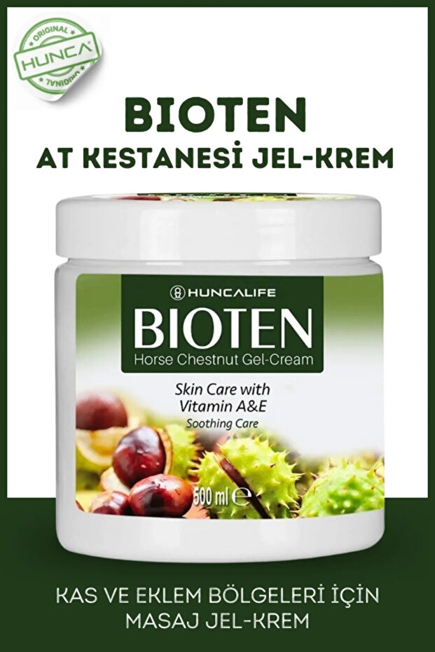 Bıoten Horse Chestnut Massage Gel 500 Ml
