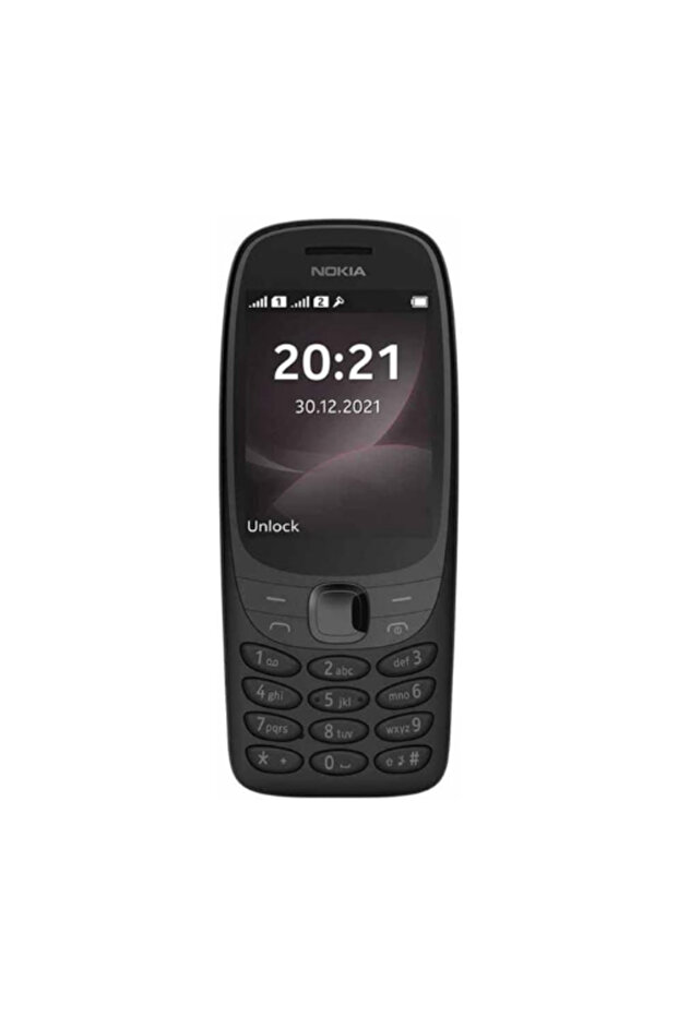 نوكيا 6310 شريحتين شبكة الجيل الثاني 2G لون اسود
