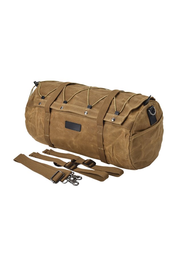 Tail Bag Khaki Motorcycle Rear Luggage Rack Bag For BMW/Yamaha/Honda/Harley Touring Universal Waterp