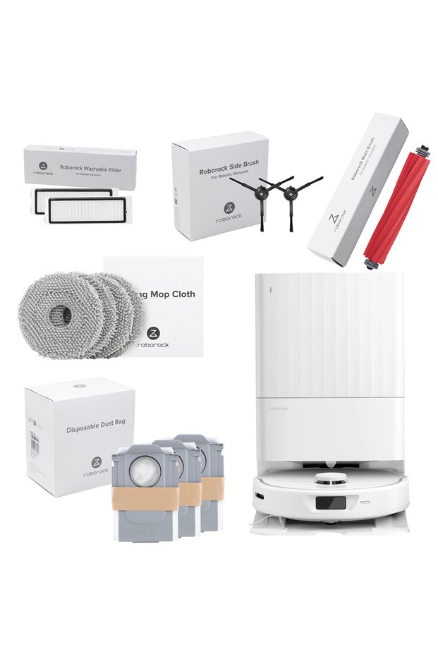 roborock Q Revo SET 【Original】Roborock Q Revo/P10 Robot Vacuum Accessories ,Roller brush ,Filter ,D