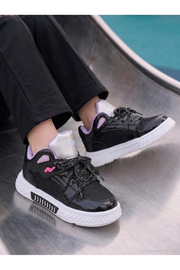 Girl's Sports Shoes 31- - Black