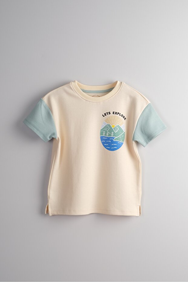 Printed Unisex Girls Boys T-Shirt 100% Cotton