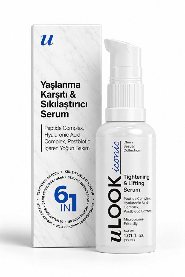 Firming and Anti-Wrinkle Serum |   Lifting and Elasticity-Enhancing Care Containing Peptides & Hyaluronic Acid |   30 ml