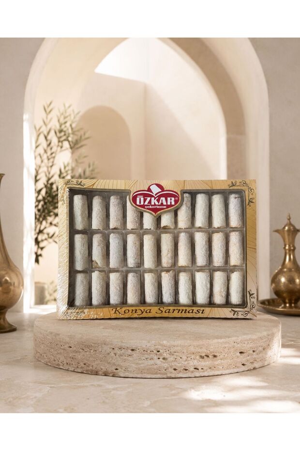 Konya Sarmali 350 Gr (Coconut-Coated Cream-Filled Wafer)