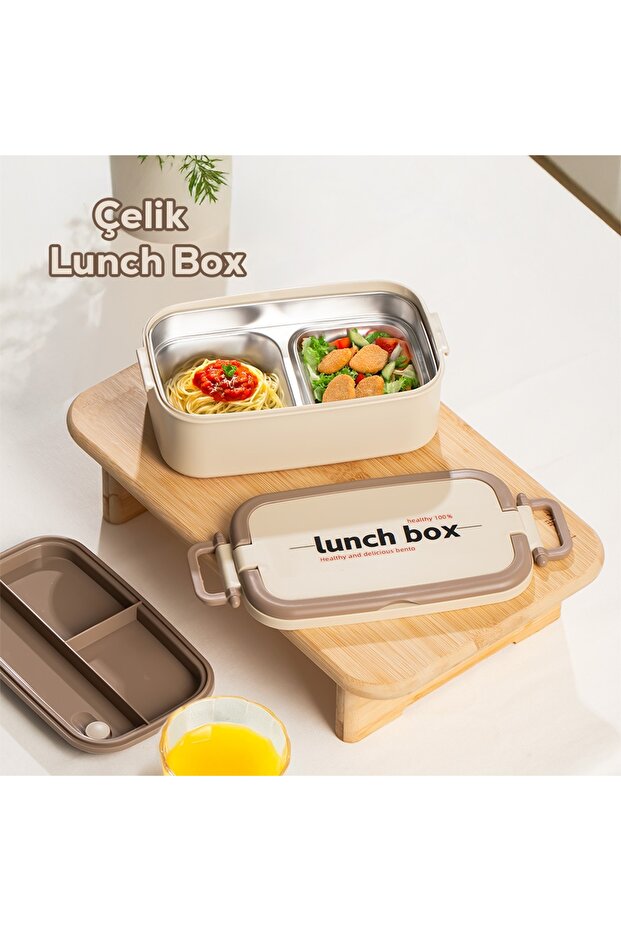 Single Food Thermos with Steel Chamber