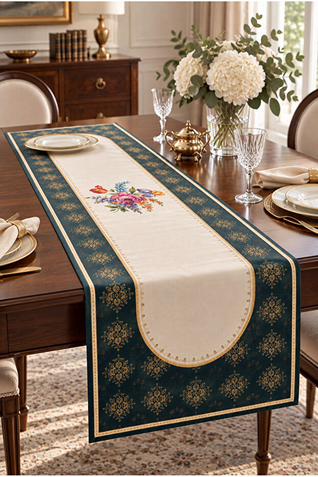 Digital Printed Runner Tablecloth 40X140 cm Decorative Table Runner Dining Table Kitchen Table