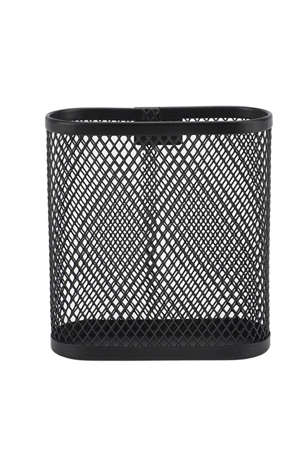 As picture Wall Mounted Pen Holder Space Saving Metal Desk Rack Mesh Pencil Marker Organizer with Ho