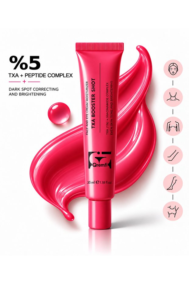 Txa and Peptide Complex Booster Shot 35 ml | Facial and Eye Area Blemish Appearance and Uneven Tone Care