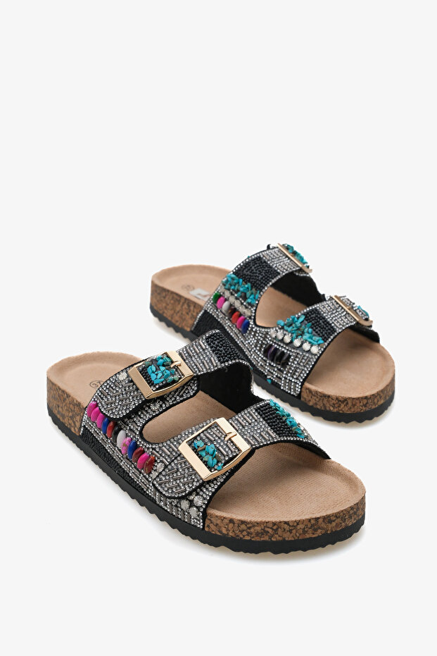 Nupas Inna Women's Embellished Slipper