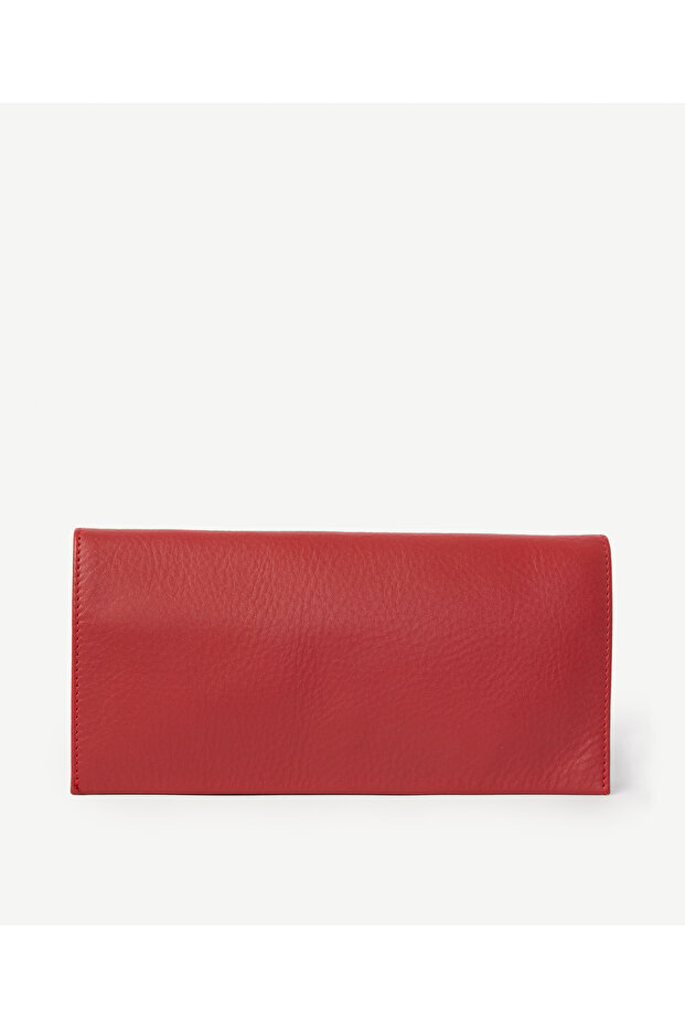 Leather Long Wallet