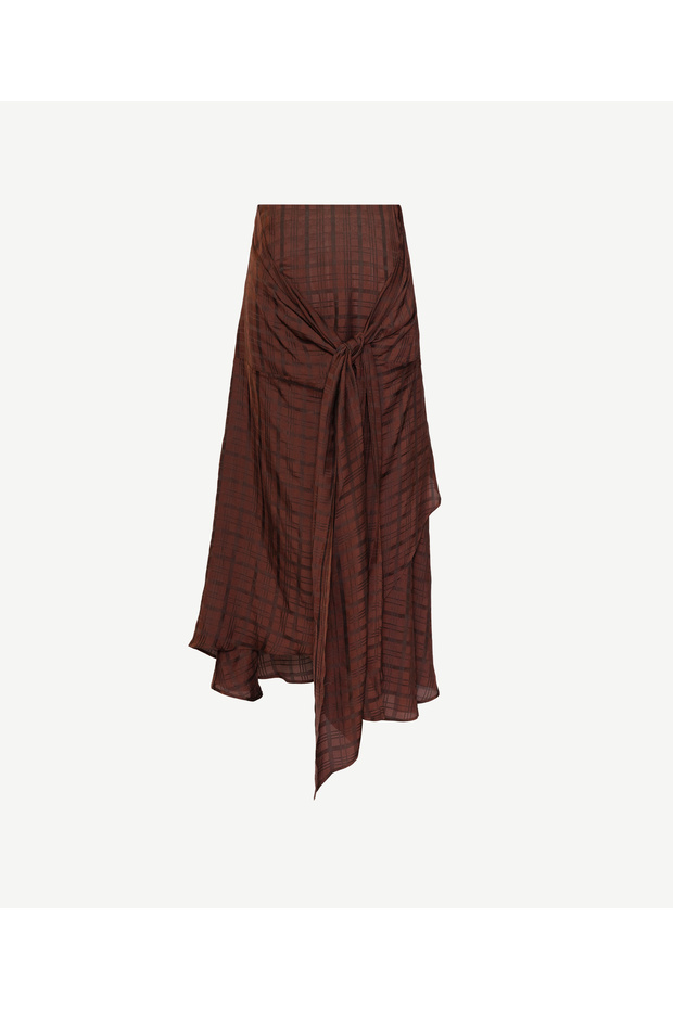 Straight Regular Waist Skirt