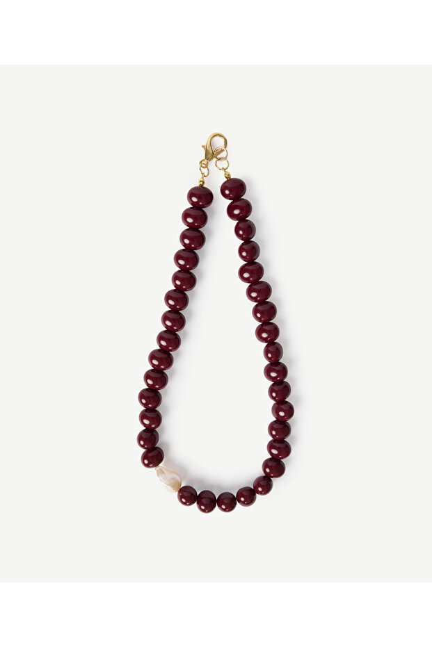 Flat Beaded Necklace