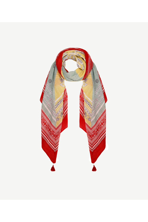 Tassel Detailed Shawl